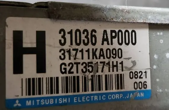 Nissan Micra Other control units/modules 31711KA090 31036 AP000