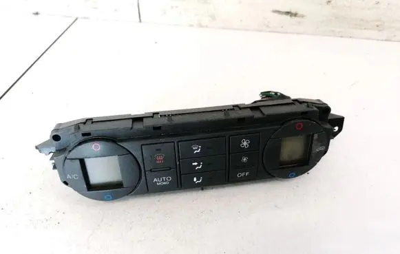 Ford Focus C-MAX Climate control unit 6N4T18C612AC W6CA93510