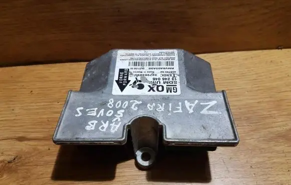 Opel Zafira B Airbag control unit/module 13246046