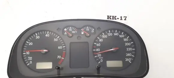 Volkswagen Golf IV Speedometer (instrument cluster) 1035100002 1J0919881B 0263611022