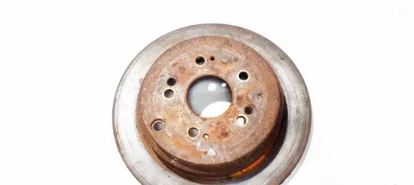 Honda CR-V Rear brake disc neventiliuojamas