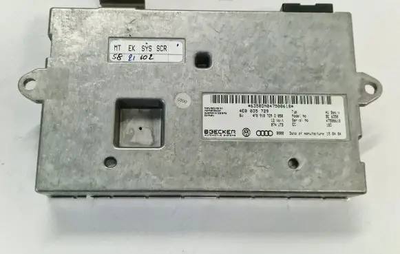 Audi A6 S6 C6 4F MMI control unit 4E0035729 4E0910729Q
