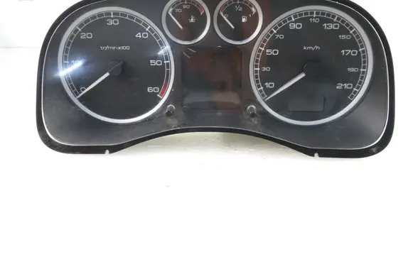 Peugeot 307 Speedometer (instrument cluster) 9636708880E