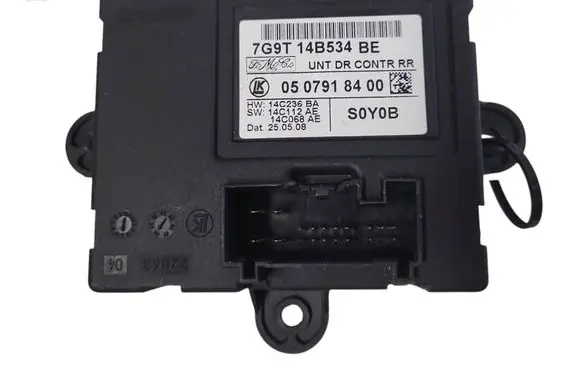 Jaguar XF X250 Door control unit/module 7G9T14B534BE 14C236BA 0507918400