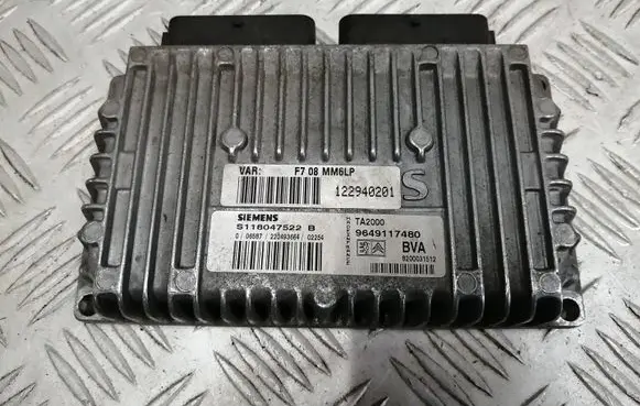 Citroen C5 Gearbox control unit/module 9649117480 122940201 S118047522B