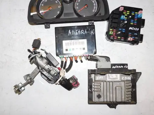 Opel Antara Engine ECU kit and lock set 25192581 DCM3.7AP 22915543
