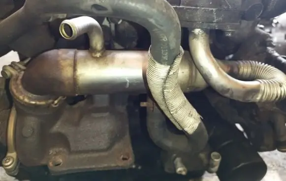 Ford Focus EGR valve cooler