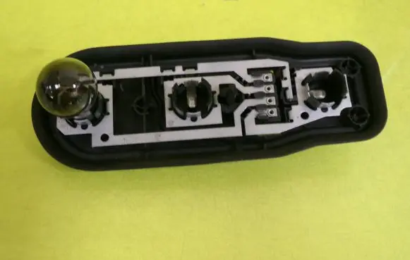 BMW 5 E39 Tail light bulb cover holder