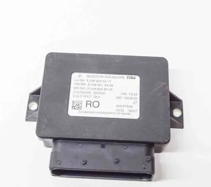 Mercedes-Benz CLA C117 X117 W117 Rear brake EMF control unit/module A2C99035201 A2469014406