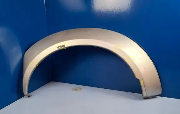 Rear arch trim