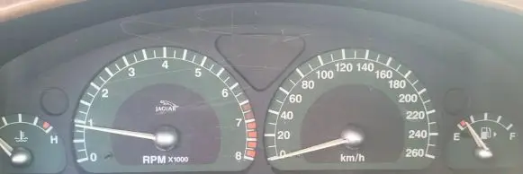Jaguar S-Type Speedometer (instrument cluster) 2R8F10849