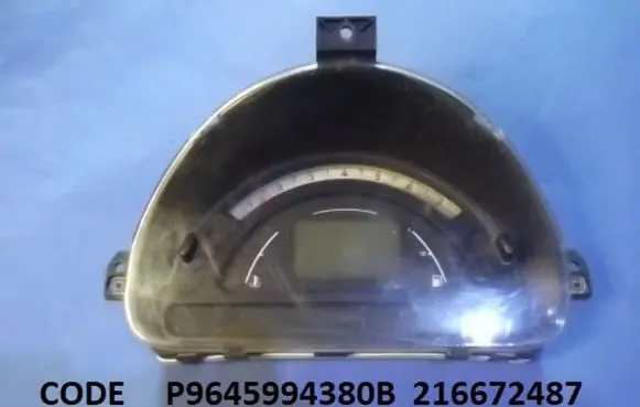 Citroen C2 Speedometer (instrument cluster) P9645994380B 216672487