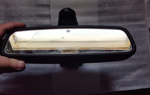 BMW 5 E60 E61 Rear view mirror (interior) 3450569 025891 015891