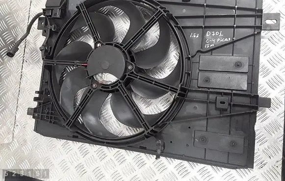 Citroen C4 II Picasso Electric radiator cooling fan 8240643