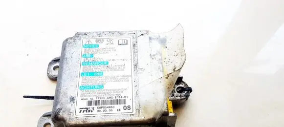 Honda Civic Airbag control unit/module 77960SMGE014M1 77960-SMG-E014-M1