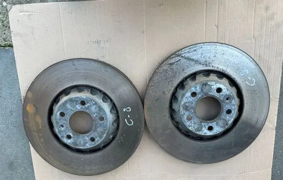 Audi A6 S6 C8 4K Front brake disc 100332452