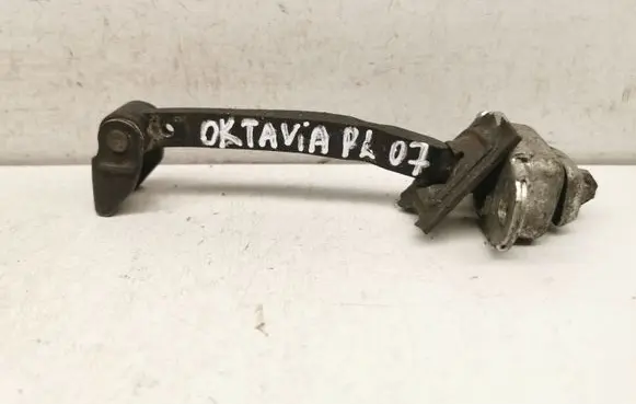 Front door check strap stopper