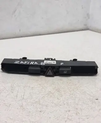 Opel Zafira B Hazard light switch 13100105 0320 03758075