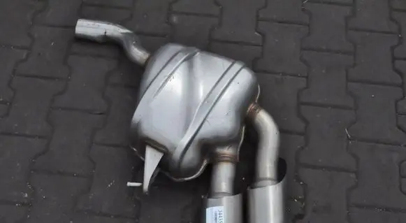 Porsche Macan (95B) Rear muffler/silencer tail pipe 95B253612D