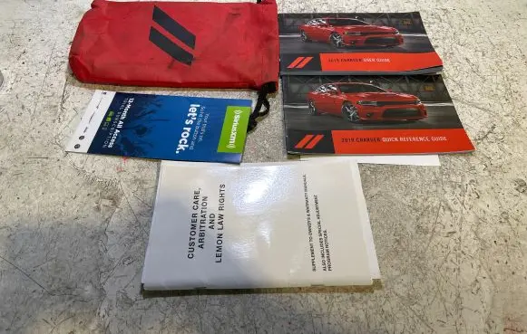 Dodge Charger Owners service history hand book 