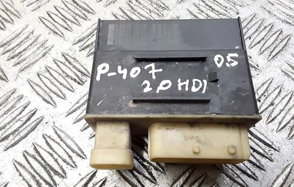 Peugeot 407 Glow plug pre-heat relay 9662570880