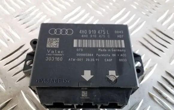 Audi A6 C7 Parking PDC control unit/module 4H0919475L 4H0919475C