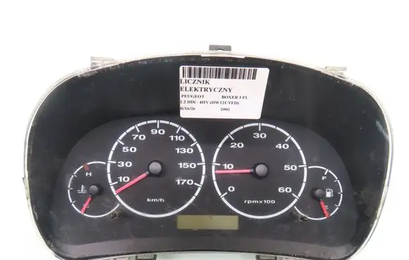 Peugeot Boxer Speedometer (instrument cluster) 1328416080