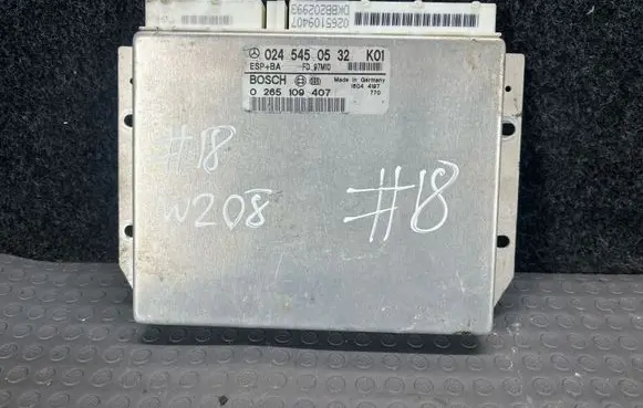 Mercedes-Benz CLK A208 C208 ABS control unit/module 0265109407