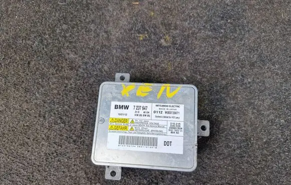 BMW 5 F10 F11 Headlight ballast module Xenon 7237647 W003T20071