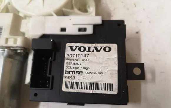 Volvo S40 Rear door window regulator motor 30710147 992753106