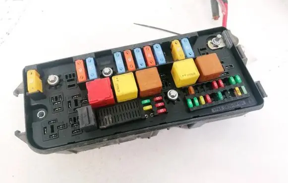 Saab 9-3 Ver2 Fuse box set 460023260