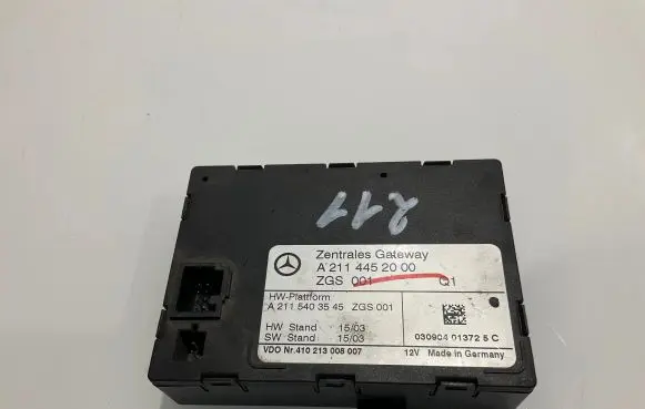 Gateway control module