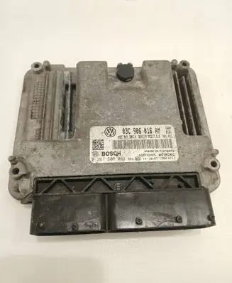 Volkswagen Golf VI Engine control unit/module 03C906016AM 03C907309A 0261S06083