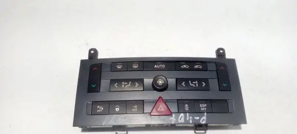 Peugeot 407 Climate control unit 96573322 96573322XA02 VP4PUH18C612PD