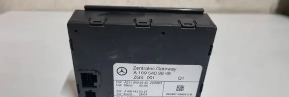 Mercedes-Benz B W245 Gateway control module A2115403545 A1694420027 A1695403945