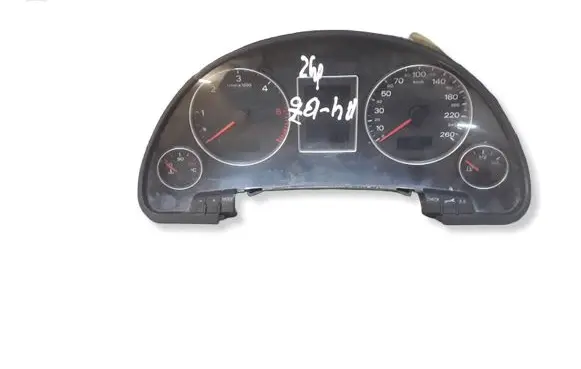 Audi A4 S4 B7 8E 8H Speedometer (instrument cluster) 0263626226