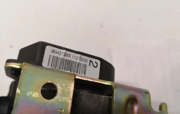 Peugeot 407 Rear seatbelt 96440739XX