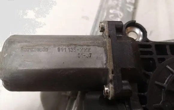 Jaguar X-Type Rear door window regulator with motor 991135XXX