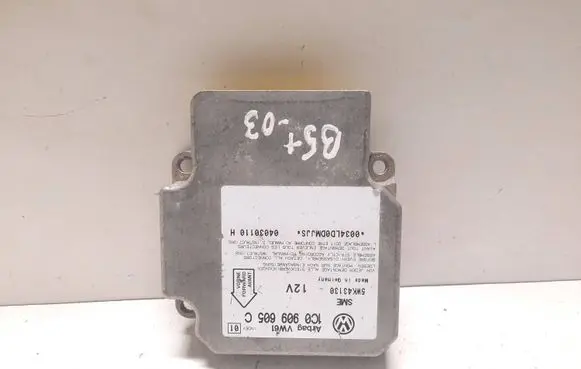Volkswagen PASSAT B5.5 Airbag control unit/module 1C0909605C