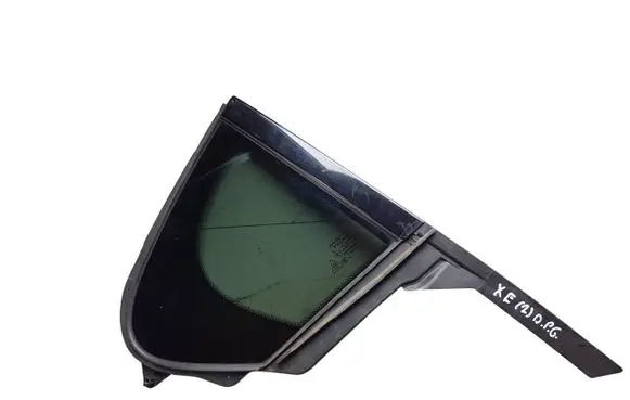 Rear vent window glass