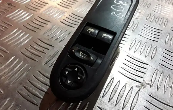 Peugeot 308 Electric window control switch 96565186XT