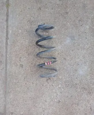 Front coil spring