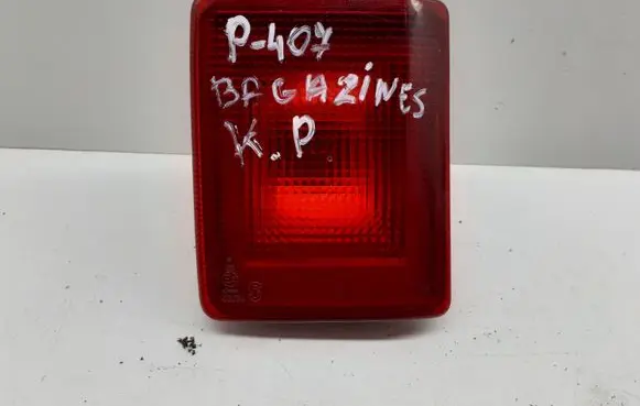 Peugeot 407 Tailgate rear/tail lights 25610104 9646507480