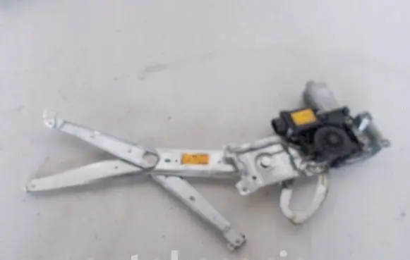 Opel Corsa B Front door window regulator with motor 90520190