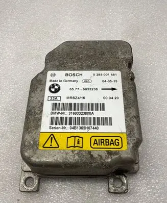 BMW 3 E46 Airbag control unit/module 6933238 0285001681 31693323800A