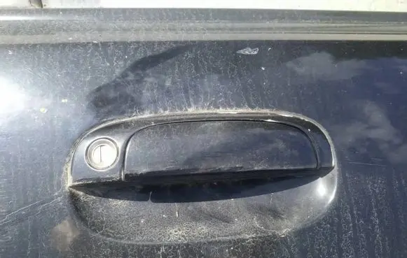 KIA Rio Front door exterior handle
