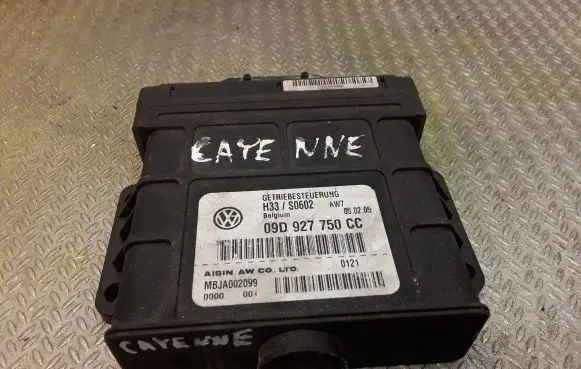 Porsche Cayenne (9PA) Gearbox control unit/module 09D927750CC
