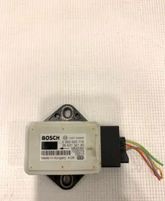 Citroen C4 I Picasso ESP acceleration yaw rate sensor 9663138180 0265005715