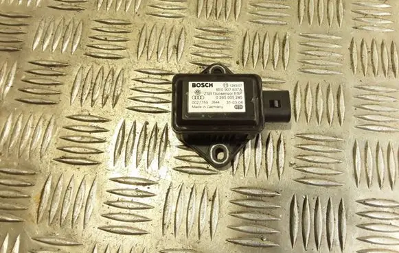 Audi A6 S6 C5 4B ESP acceleration yaw rate sensor 8E0907637A