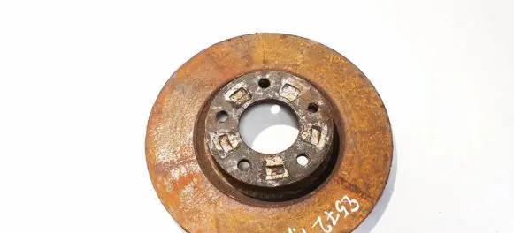 Mazda 3 II Front brake disc ventiliuojamas